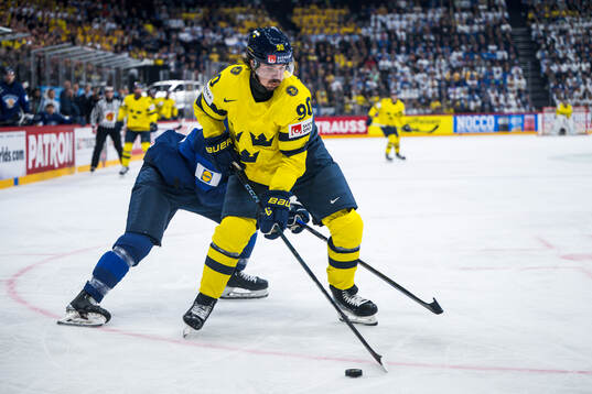 Marcus Johansson of Sweden