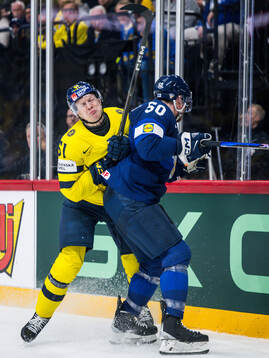 Emil Heineman of Sweden and Mikael Seppälä of Finland