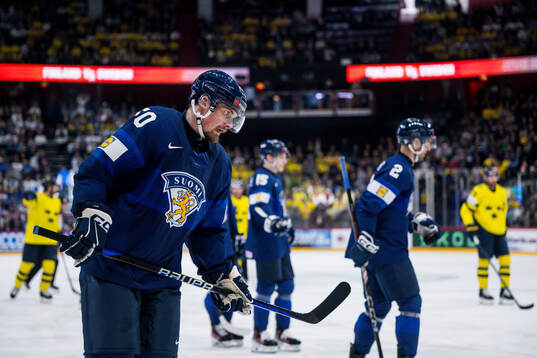 Mikael Seppälä of Finland looks dejected