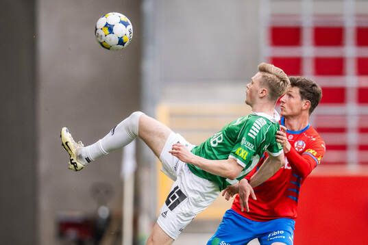 Brages Gustav Nordh och Helsingborgs Max Svensson