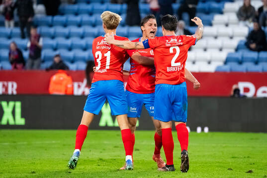 Helsingborgs Alvin Nordin, Wilhelm Nilsson  och Jon