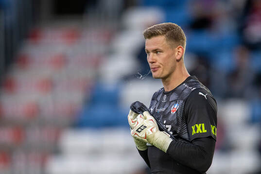 Helsingborgs målvakt Johan Brattberg