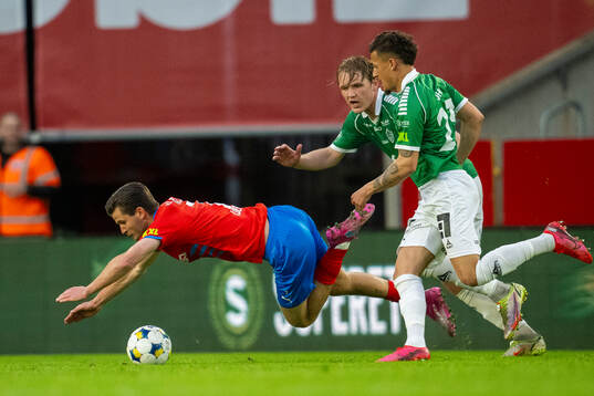 Helsingborgs Wilhelm Loeper mot Brages Noah Åstrand John