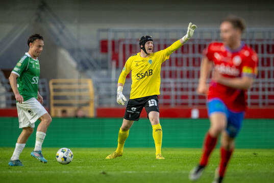 Brages målvakt Viktor Frodig