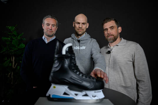 Niklas Kronwall, Per Mårs and Henrik Zetterberg