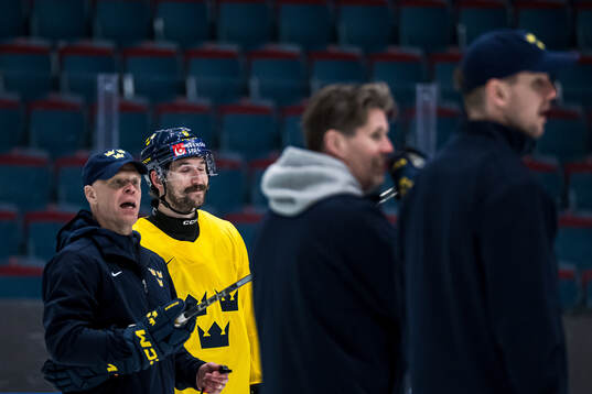 Filip Forsberg at a practice session