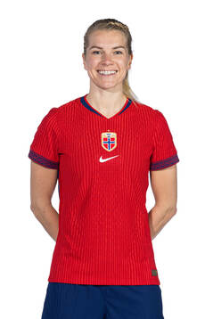 Ada Hegerberg of the Norwegian women's national football
