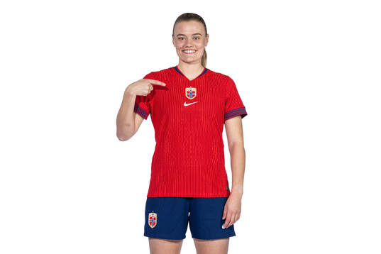 Mathilde Harviken of the Norwegian women's national