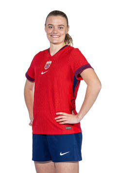Mathilde Harviken of the Norwegian women's national