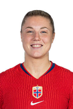 Sophie Román Haug of the Norwegian women's national