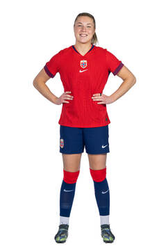 Sophie Román Haug of the Norwegian women's national