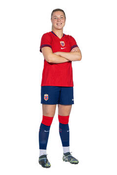 Sophie Román Haug of the Norwegian women's national