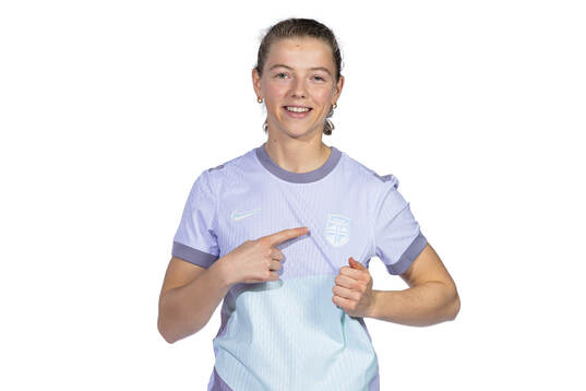 Justine Kielland of the Norwegian women's national football