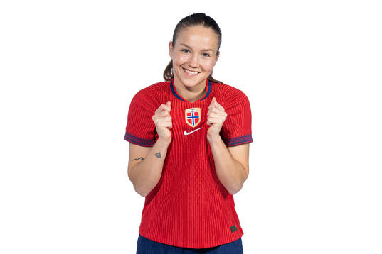 Guro Reiten of the Norwegian women's national football team