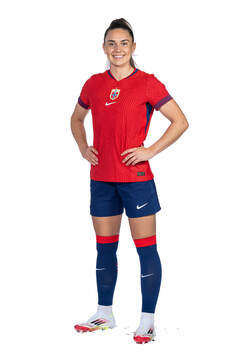 Vilde Bøe Risa of the Norwegian women's national football