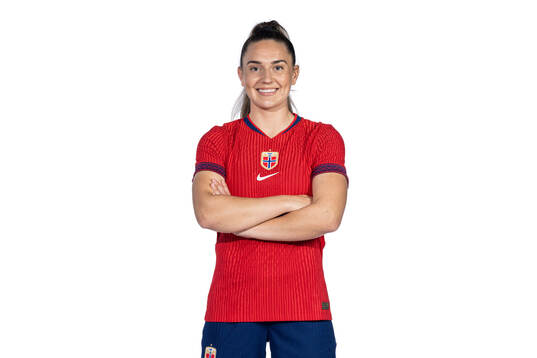 Vilde Bøe Risa of the Norwegian women's national football