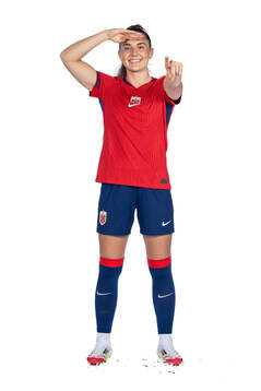 Vilde Bøe Risa of the Norwegian women's national football
