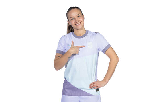 Guro Reiten of the Norwegian women's national football team