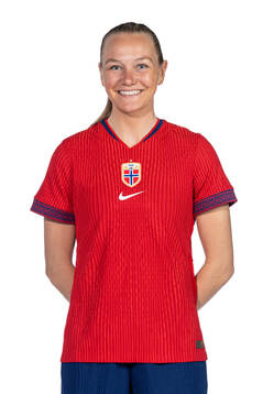 Frida Maanum of the Norwegian women's national football