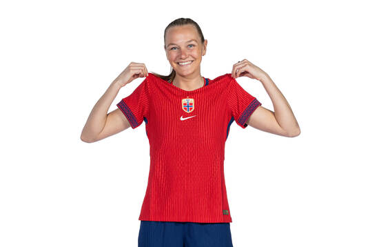 Frida Maanum of the Norwegian women's national football