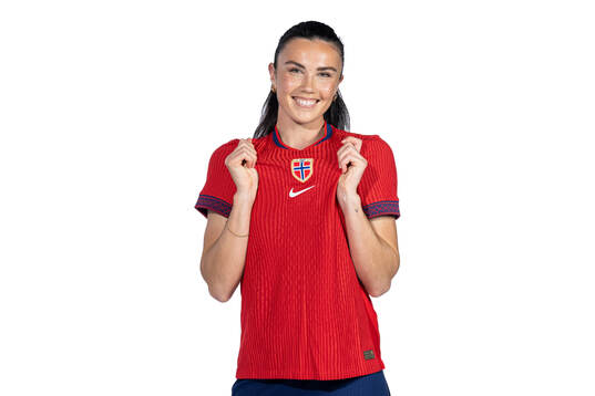 Ingrid Syrstad Engen of the Norwegian women's national