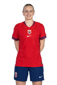 Karina Sævik of the Norwegian women's national football