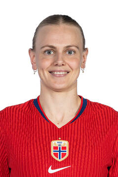 Karina Sævik of the Norwegian women's national football