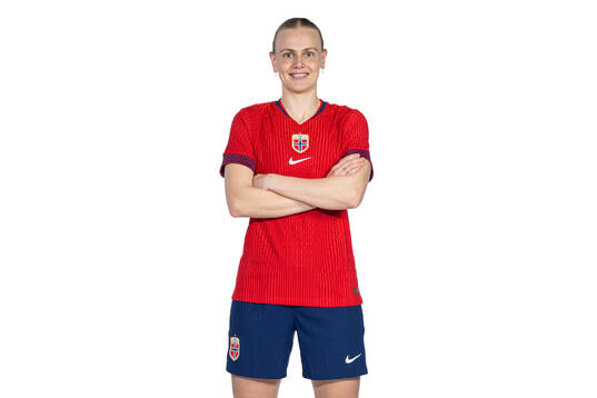 Karina Sævik of the Norwegian women's national football