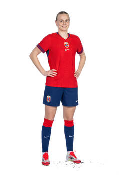Karina Sævik of the Norwegian women's national football