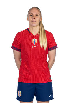 Maria Thorisdottir of the Norwegian women's national