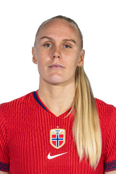 Maria Thorisdottir of the Norwegian women's national