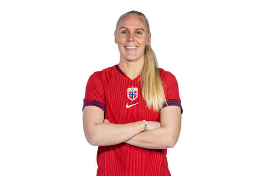 Maria Thorisdottir of the Norwegian women's national
