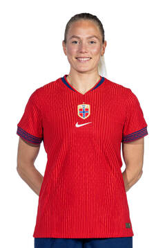 Guro Bergsvand of the Norwegian women's national football