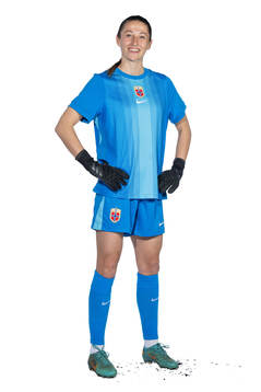 Goalkeeper Cecilie Fiskerstrand of the Norwegian women's