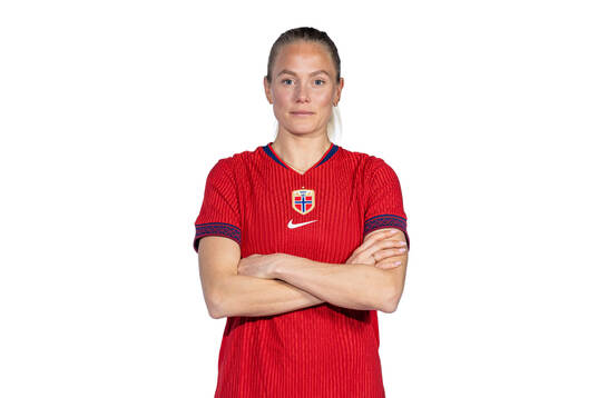 Guro Bergsvand of the Norwegian women's national football