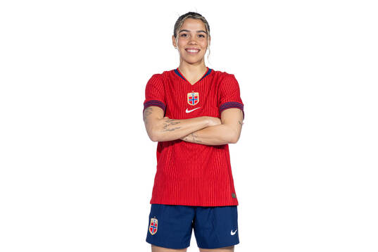 Celin Bizet Ildhusøy of the Norwegian women's national