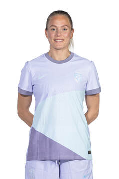 Guro Bergsvand of the Norwegian women's national football