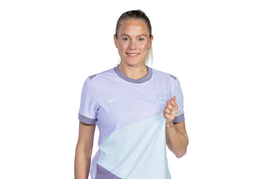Guro Bergsvand of the Norwegian women's national football
