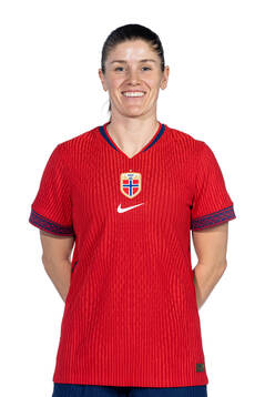 Maren Mjelde of the Norwegian women's national football