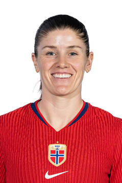 Maren Mjelde of the Norwegian women's national football