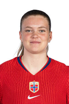 Signe Gaupset of the Norwegian women's national football