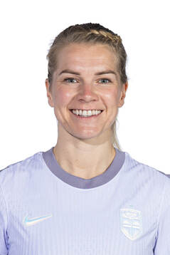 Ada Hegerberg of the Norwegian women's national football