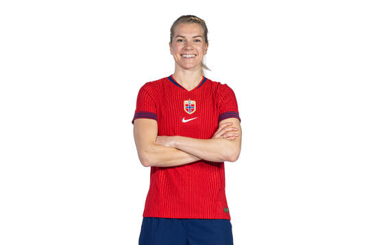 Ada Hegerberg of the Norwegian women's national football