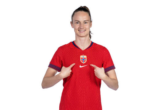 Caroline Graham Hansen of the Norwegian women's national
