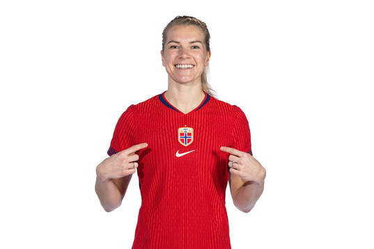 Ada Hegerberg of the Norwegian women's national football