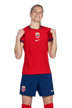Ada Hegerberg of the Norwegian women's national football