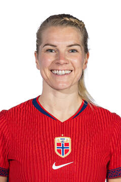 Ada Hegerberg of the Norwegian women's national football