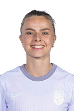 Emilie Woldvik of the Norwegian women's national football