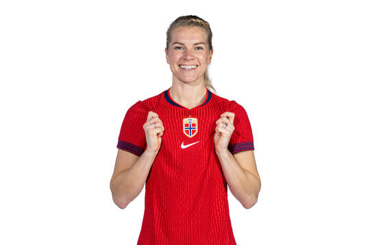 Ada Hegerberg of the Norwegian women's national football