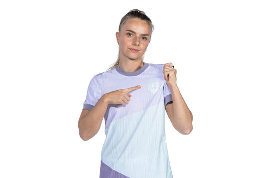 Emilie Woldvik of the Norwegian women's national football